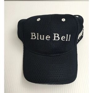 Blue Bell Creameries Black Mesh Baseball Cap Adjustable Strap Back